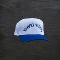 Otto white/royal  Dubya Dubya logo embroidered