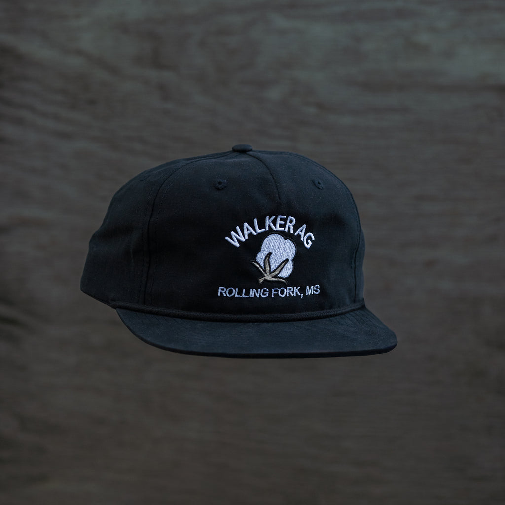 R256 Black Walker AG  logo embroidered