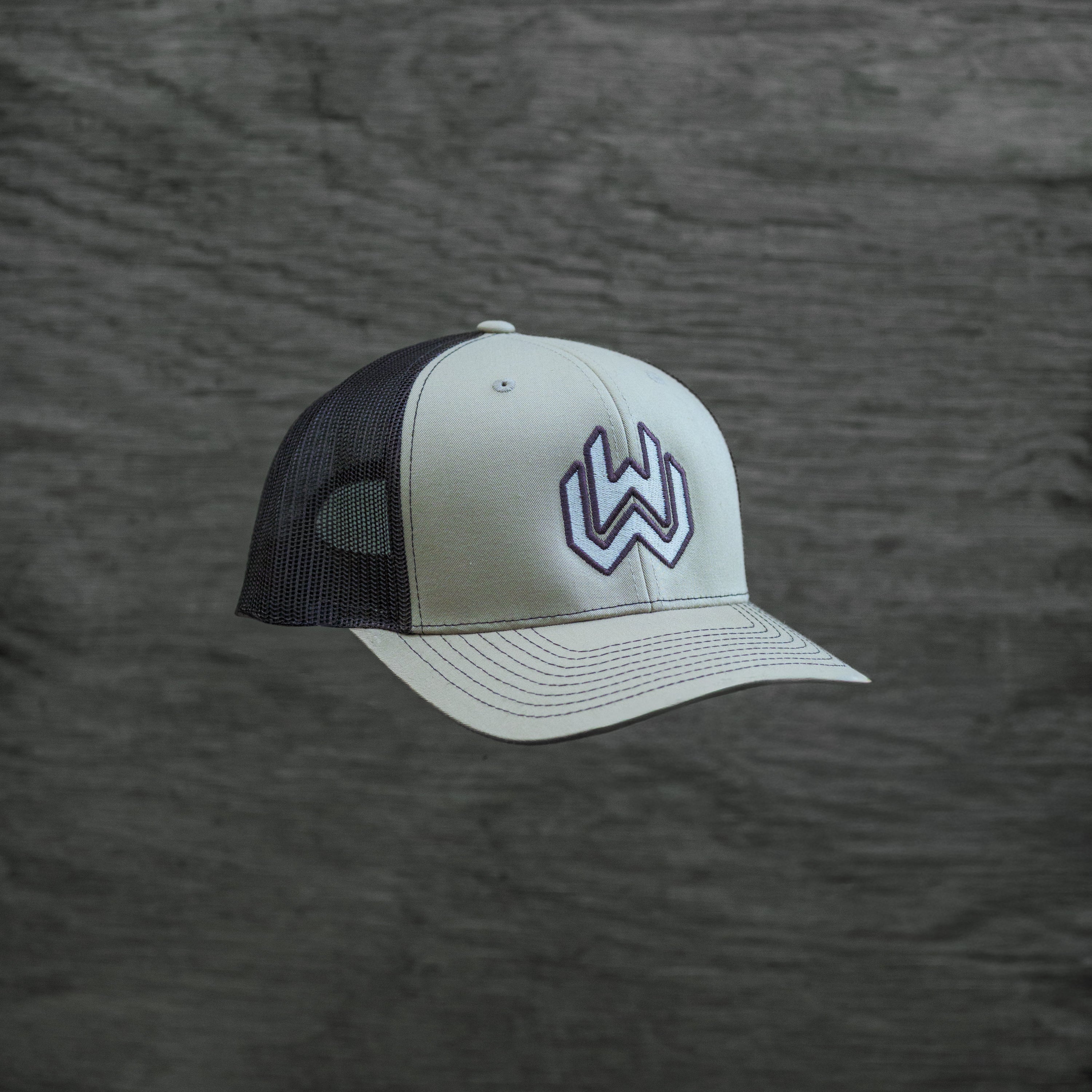 R112 Khaki/Coffee WW official logo embroidered